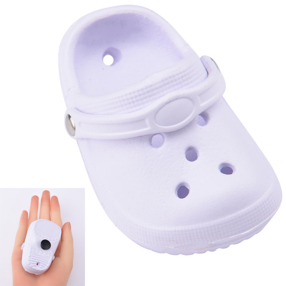 Wholesale 10PCS  PVC DIY Hole Shoes Accessories Cute Colorful Mini Shoes Flowers